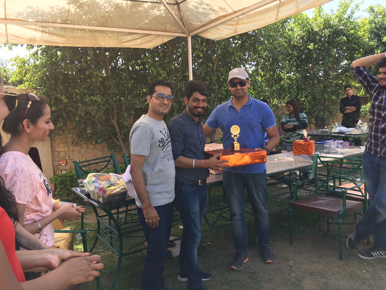 Prize distribution